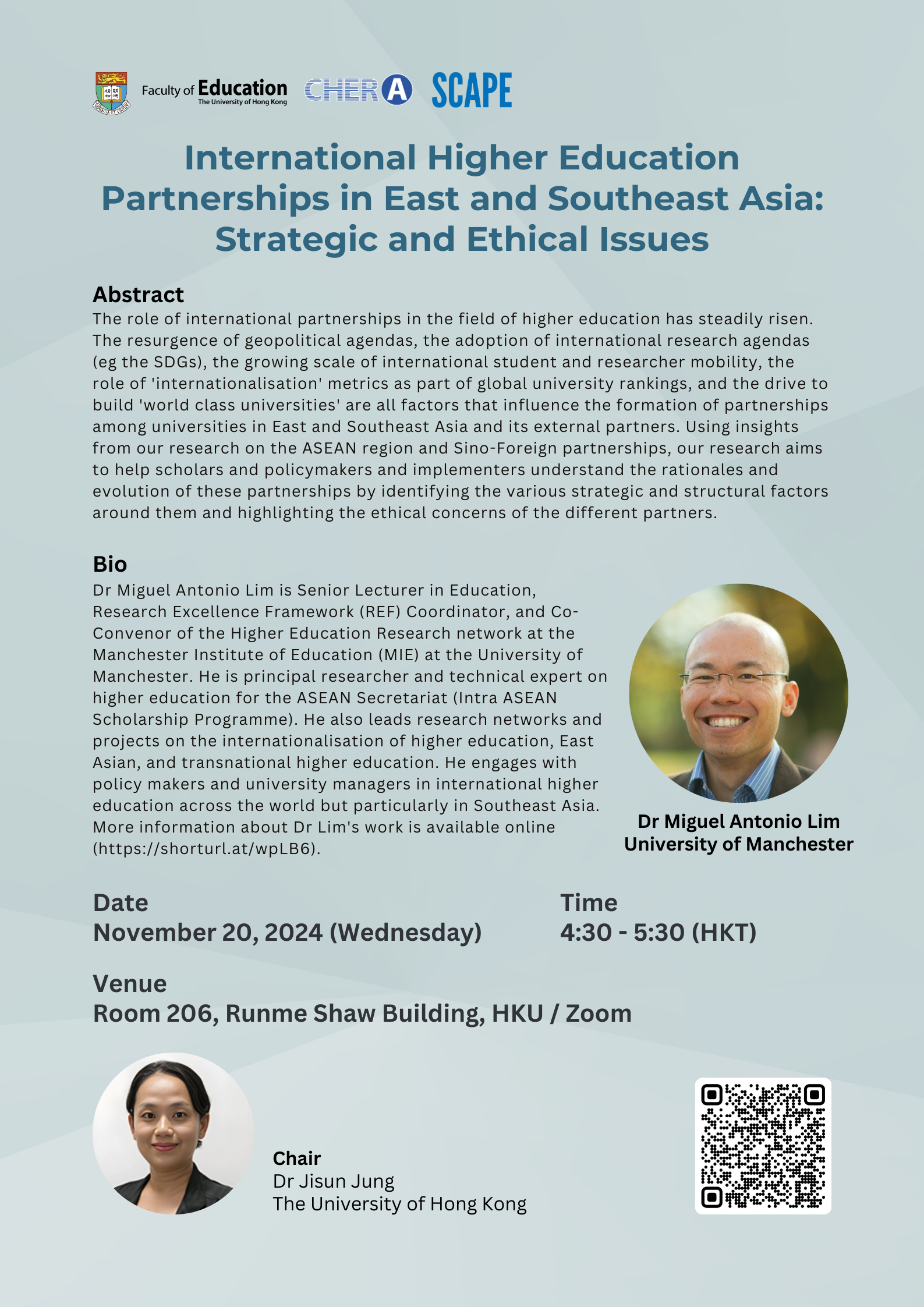 International Higher Education Partnerships in East and Southeast Asia: Strategic and Ethical Issues