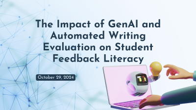 The Impact of GenAI and Automated Writing Evaluation on Student Feedback Literacy